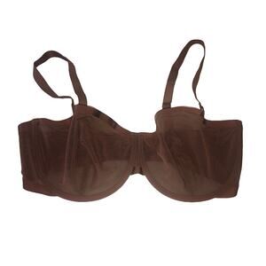 CUUP Brown Sheer Bra